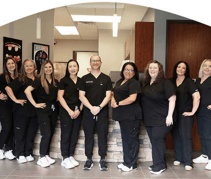 The Big Picture Pediatric Dentistry team outside the practice